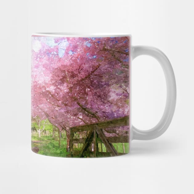 Cherry Blossom Lane by Alpenglow Workshop